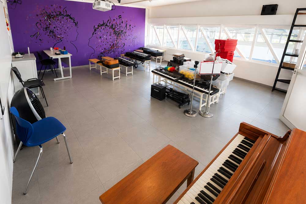 Foto: Salón de Robótica